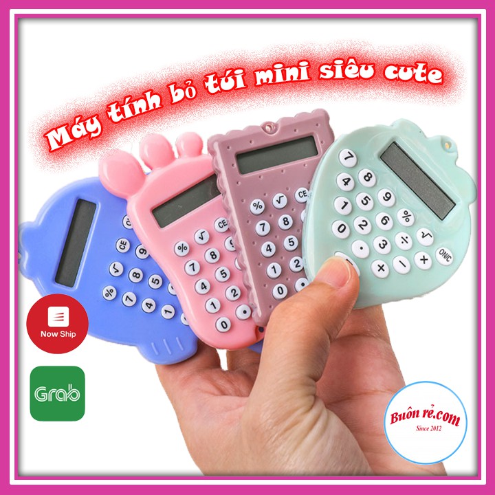 Máy tính bỏ túi mini siêu cute tiện ích 01091