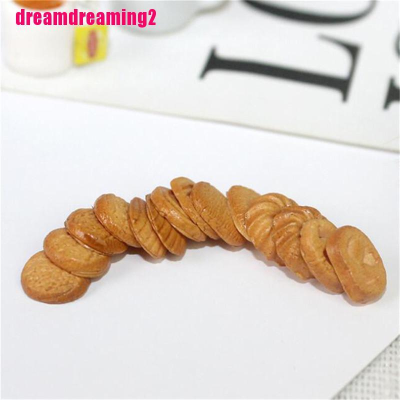 Bộ 7 Mô Hình Bánh Quy Mini Dễ Thương Tỉ Lệ 1: 1