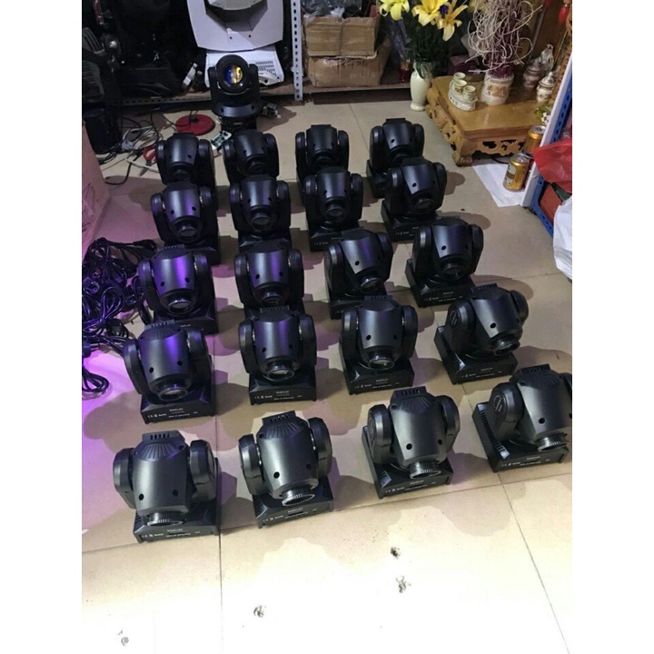 Đèn Beam Mini 30W Led + Hoa Quay