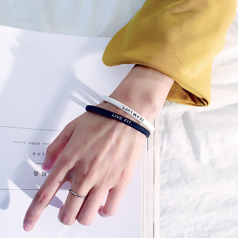 Vòng tay cao su live fit - team lvft | BigBuy360 - bigbuy360.vn