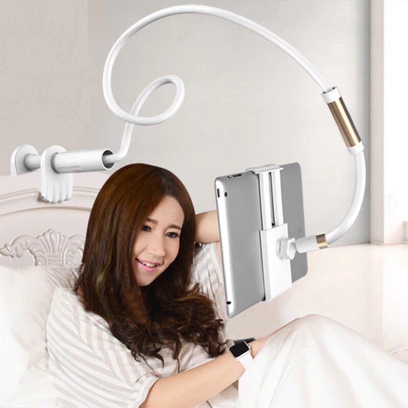 Giá đỡ kẹp điện thoại, ipad xem fiml đầu giường