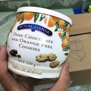 Bánh Quy Hũ Royal Dansk Cam Chocolate