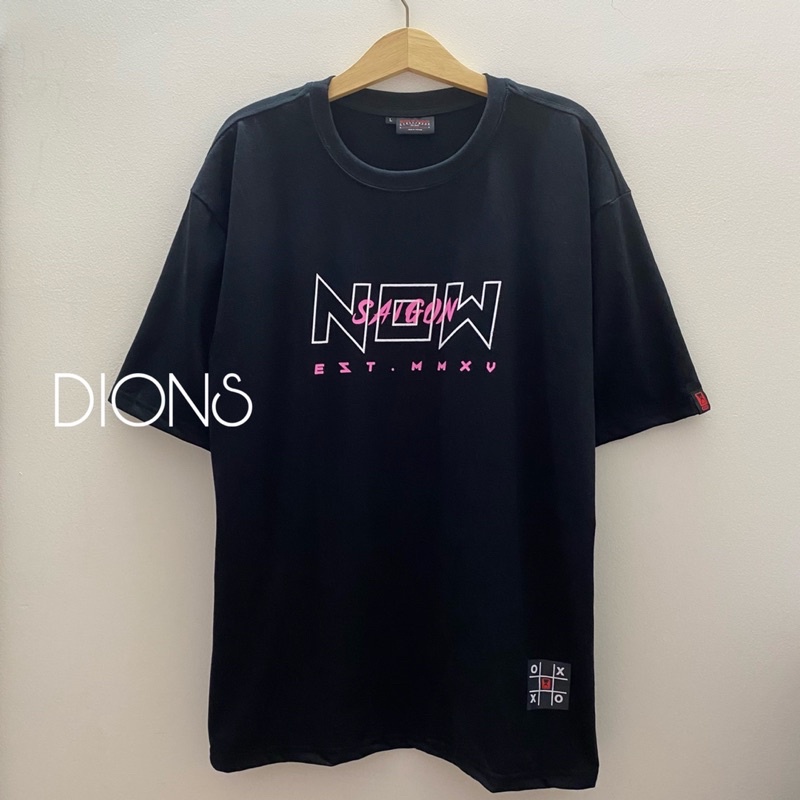 Áo Thun Now Sài Gòn I&amp;O TEE Full tag Unisex Nam Nữ DIONS Store nowsaigon