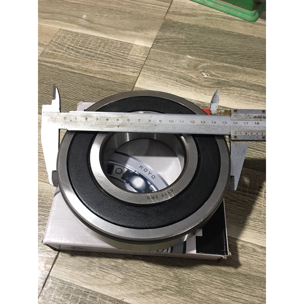 Vòng bi 6315-2RS 160/75/37 bi hạn tròn liên doanh