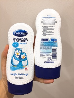 Sữa tắm gội Bubchen cho trẻ em 230ml