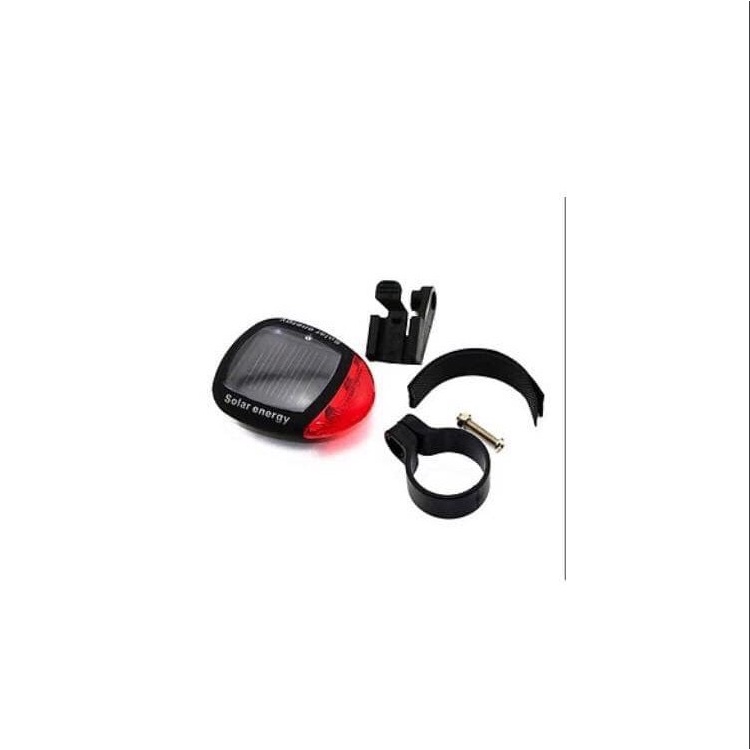 Đèn hậu xe đạp đèn cảnh báo năng lượng mặt trời 3 chế độ sáng