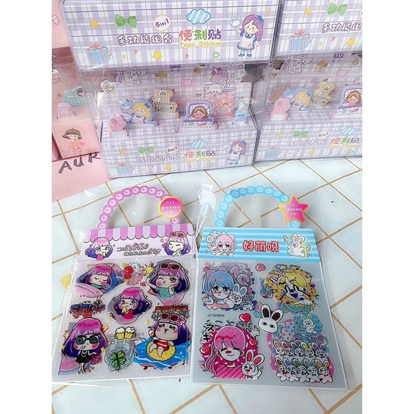 Sticker túi 3 tấm