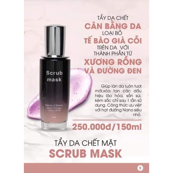 Tẩy Da Chết Scrub Mask DR CELL 100ml