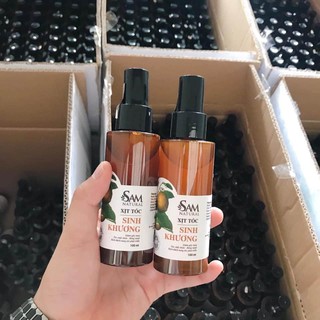 Xịt tóc Sinh Khương Sam Natural [Phiên bản mới]