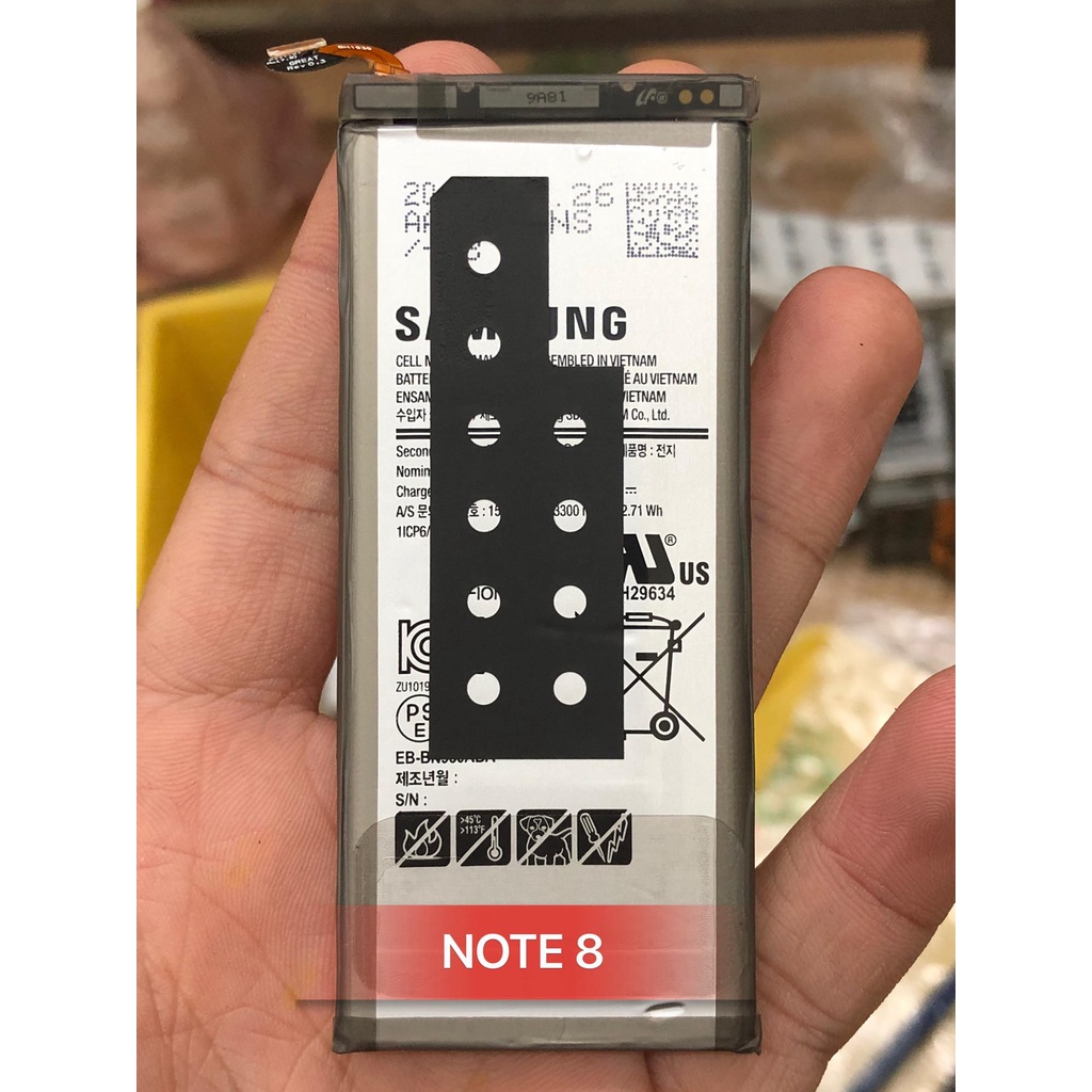 Pin samsung Note 8 N950 Bóc máy new