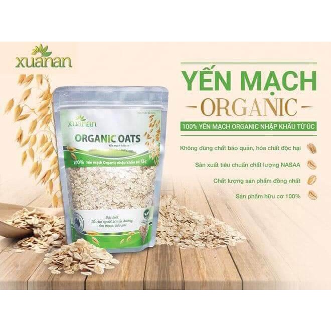 Yến mạch nguyên chất 800 gram