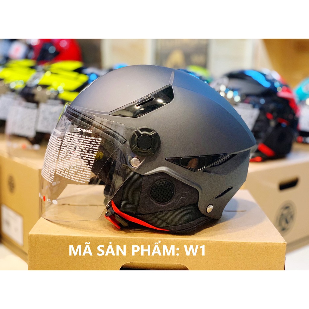 Mũ bảo hiểm nữa đầu thời trang chính hãng KYT Tigerjet