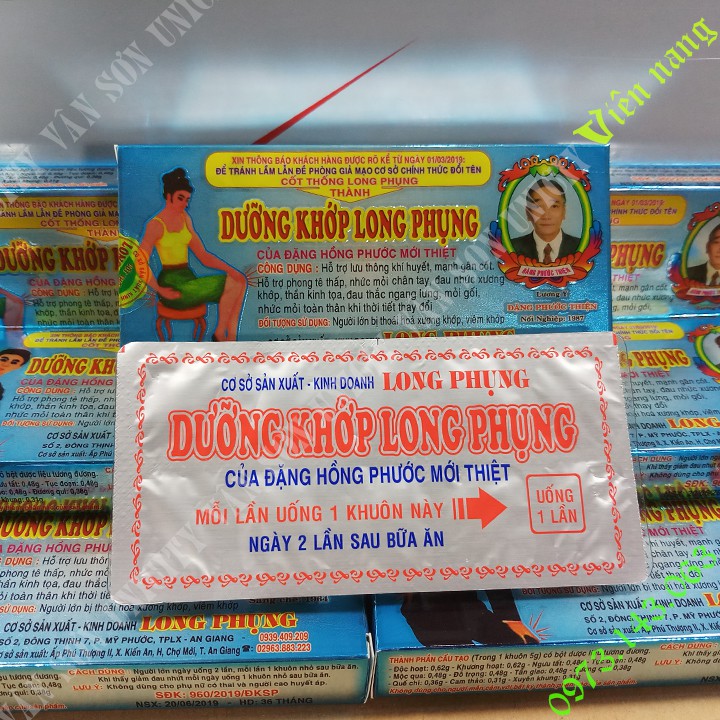 Dưỡng Khớp Long Phụng viên nang