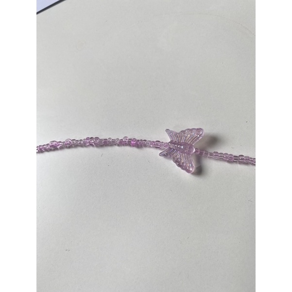 Vòng tay hạt cườm purple