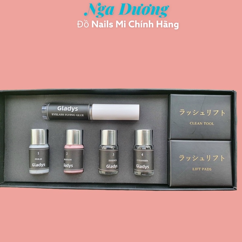 Uốn mi nhật Gladys siêu cong siêu dưỡng chống sun cháy