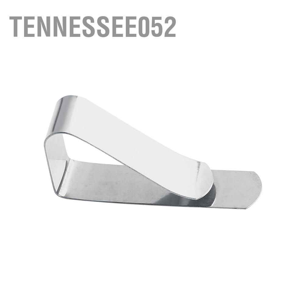 Tennessee052 Practical Stainless Steel Tablecloth Table Cover Clips Clamps Holders Home Use Wedding Banquet