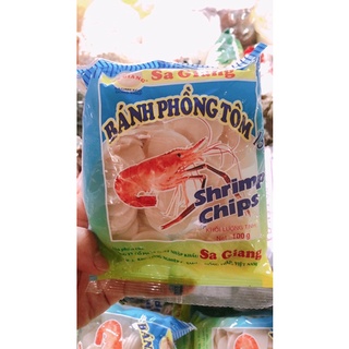 Bánh phồng tôm Sa giang 100gr cỡ nhỏ
