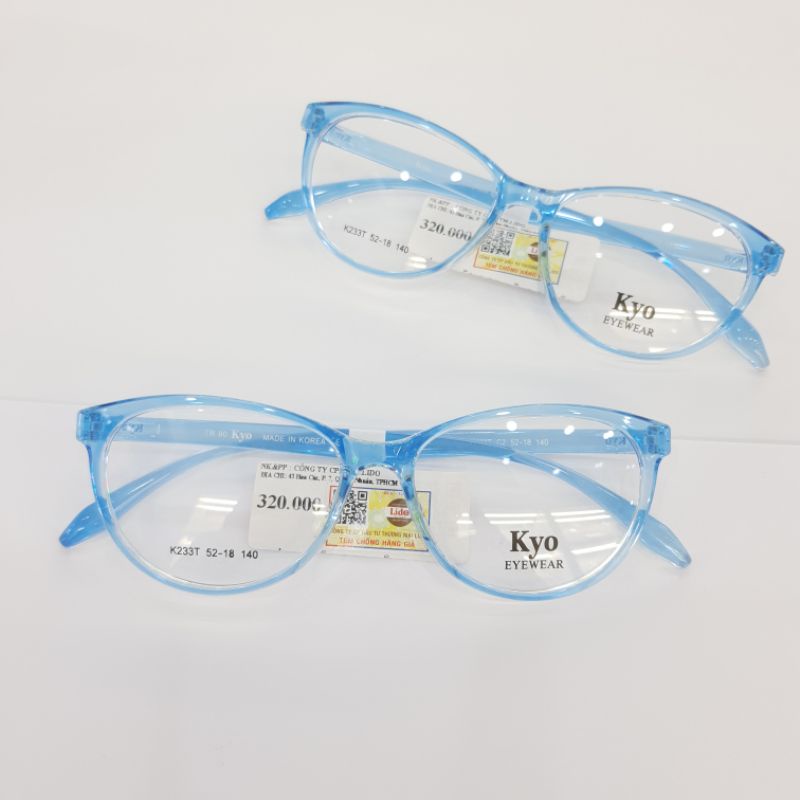 Gọng Kính KYO K154T TR90 Siêu nhẹ Made In Korea