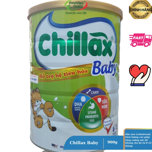 Sữa Chillax Baby 900G Date mới