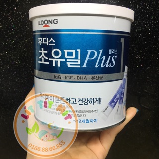 Sữa non ILDong Plus 1 - Hàn Quốc (100gr) dành cho bé từ sơ sinh đến 1 tuổi