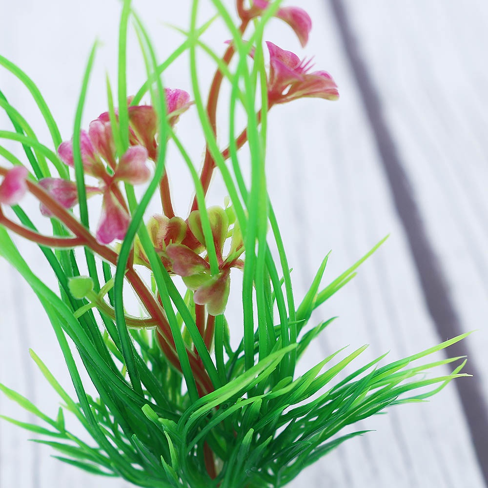 Cỏ nhựa trang trí bể cá không độc hại tiện dụng