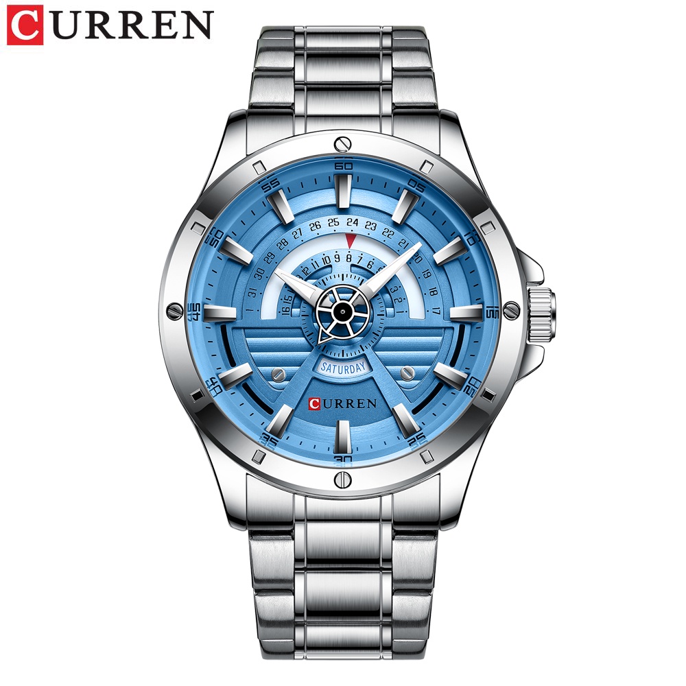Đồng hồ đeo tay CURREN 8381X máy thạch anh chất liệu thép không gỉ chống thấm nước