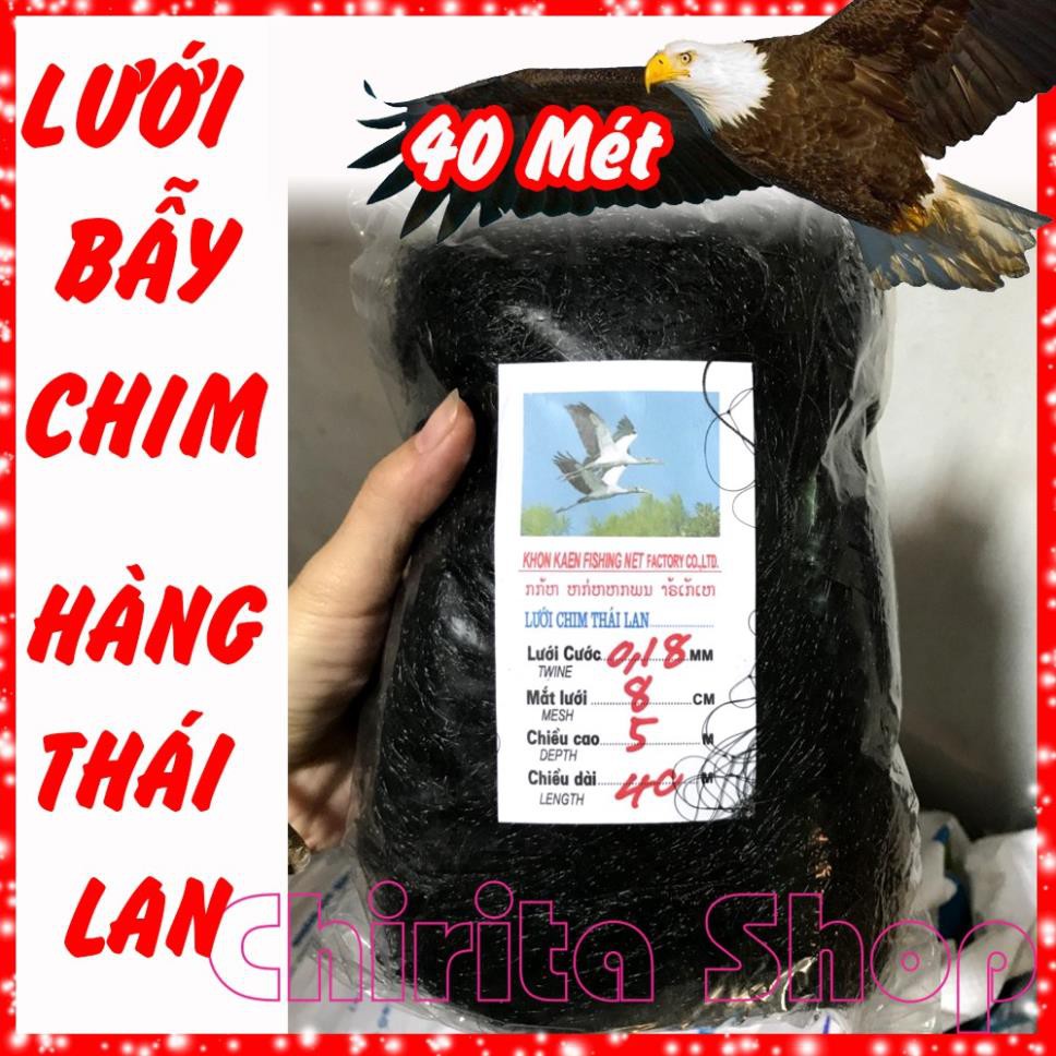 Lưới bẫy chim, lưới tàng hình bẫy chim - hàng THÁI LAN Có đủ SIZE