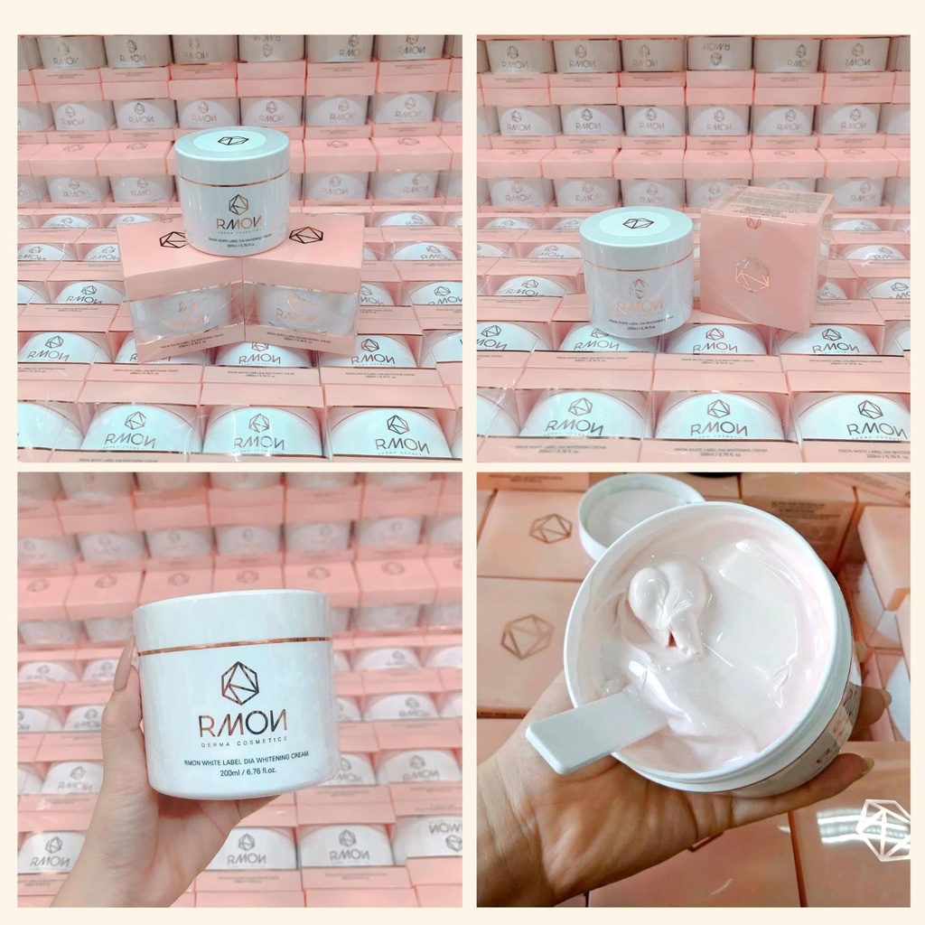 Kem Dưỡng Trắng Da Body Minhchaustore Kem Body Rmon White Label Dia Whitening Cream 200ml Hàn Quốc