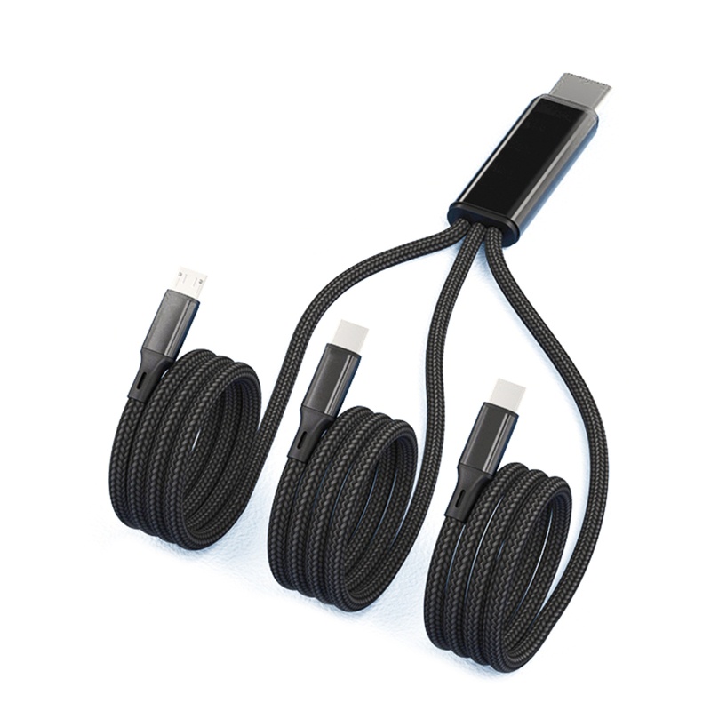 Dây Cáp Sạc USB 5V 2A 3 Trong 1 Đa Năng Tiện Dụng