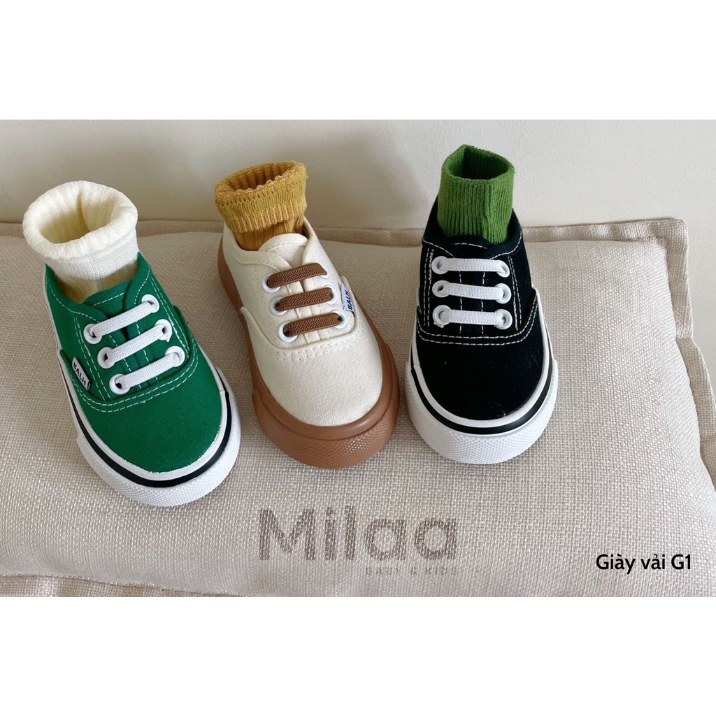 Giày Thể Thao Vans Năng Động Bé Trai 3 Màu MiLaa Kids