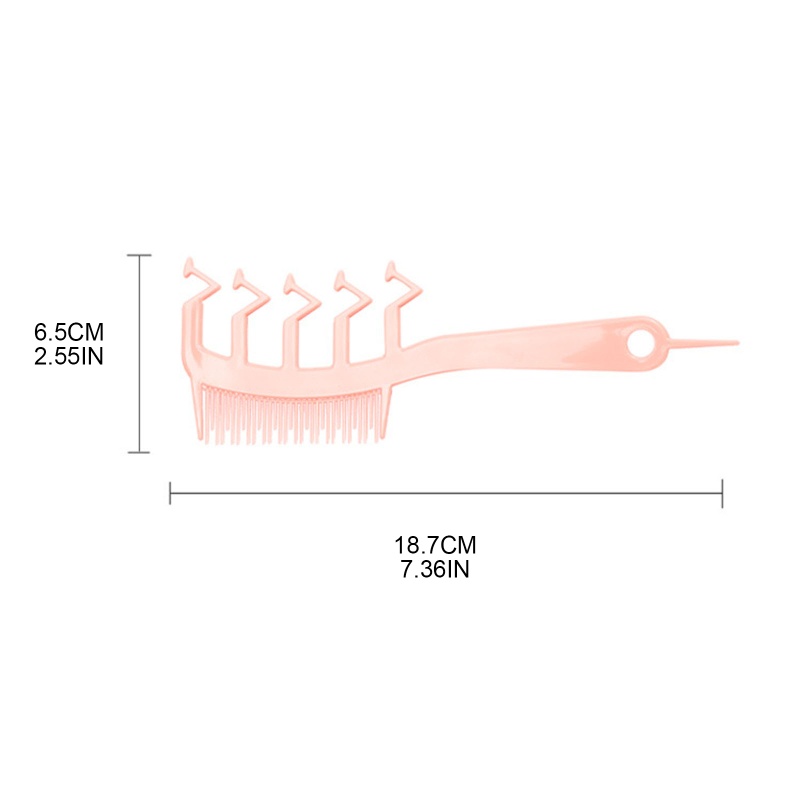 Lược Chải Tạo Kiểu Tóc Bồng Bềnh Hình Chữ Z YOUYO Dành Cho Nam Và Nữ