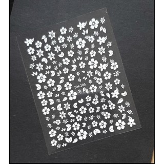 Sticker hoa dán móng - Phụ kiện nail
