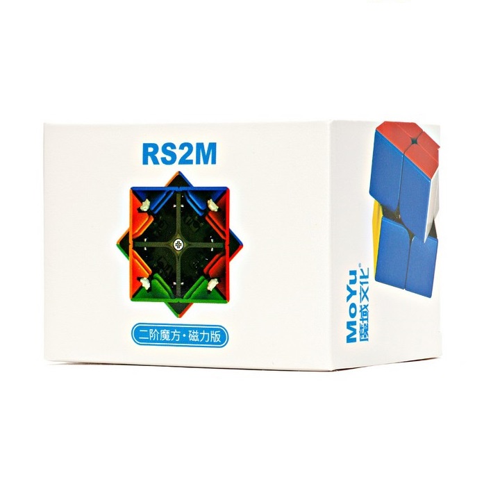 ✔️✔️ [NAM CHÂM] RS2M Rubik 2x2 MoYu 2020 2x2x2 xoay trơn mượt, bẻ góc tốt