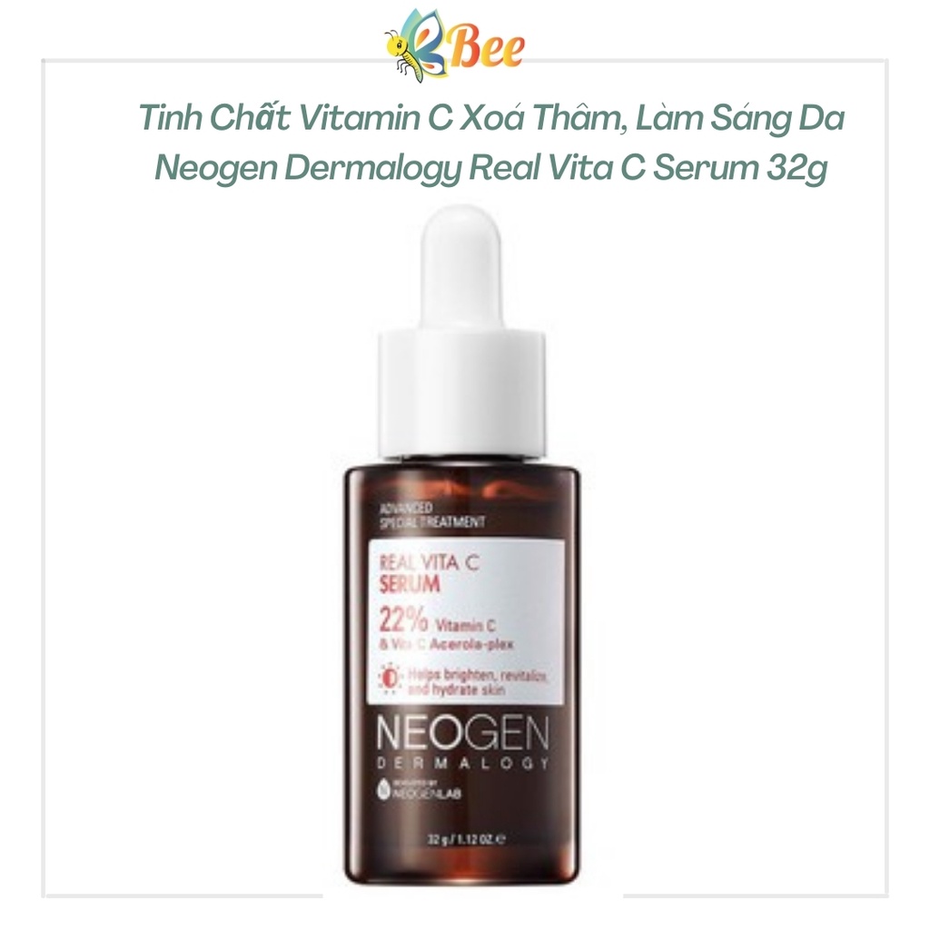 Tinh Chất Vitamin C Xoá Thâm, Làm Sáng Da Neogen Dermalogy Real Vita C Serum 32g