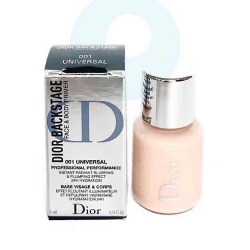 (Mini size 5ml) Kem lót Dior Backstage Face and Body Primer màu 001 Universal