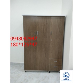 Tủ nhựa đài loan 3 ngăn 1m8x1m2