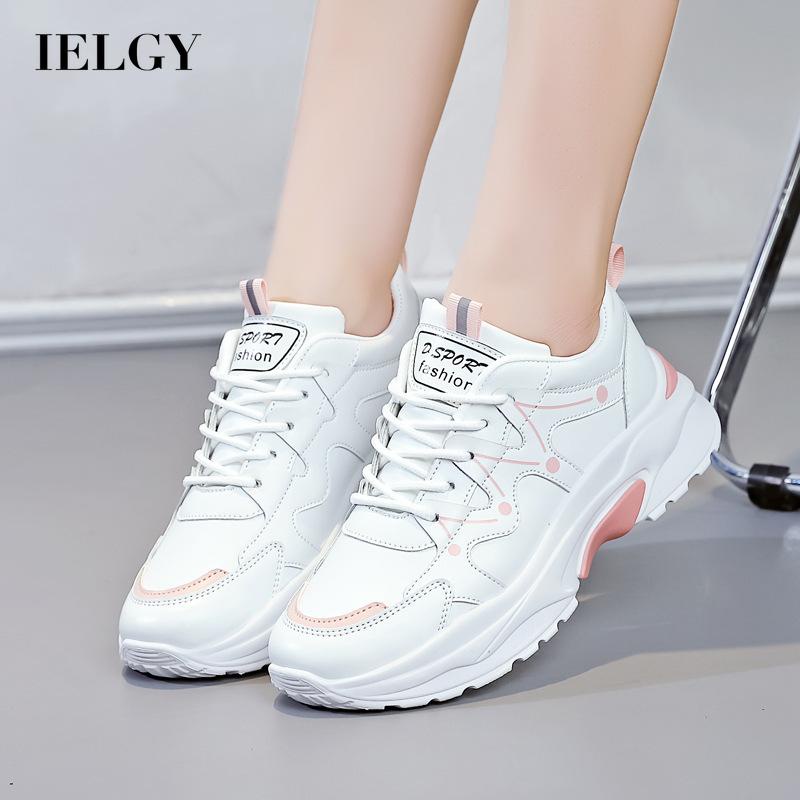 Giày thể thao IELGY đế dày thoáng khí phong cách Hàn Quốc thời trang năng động cho nữ