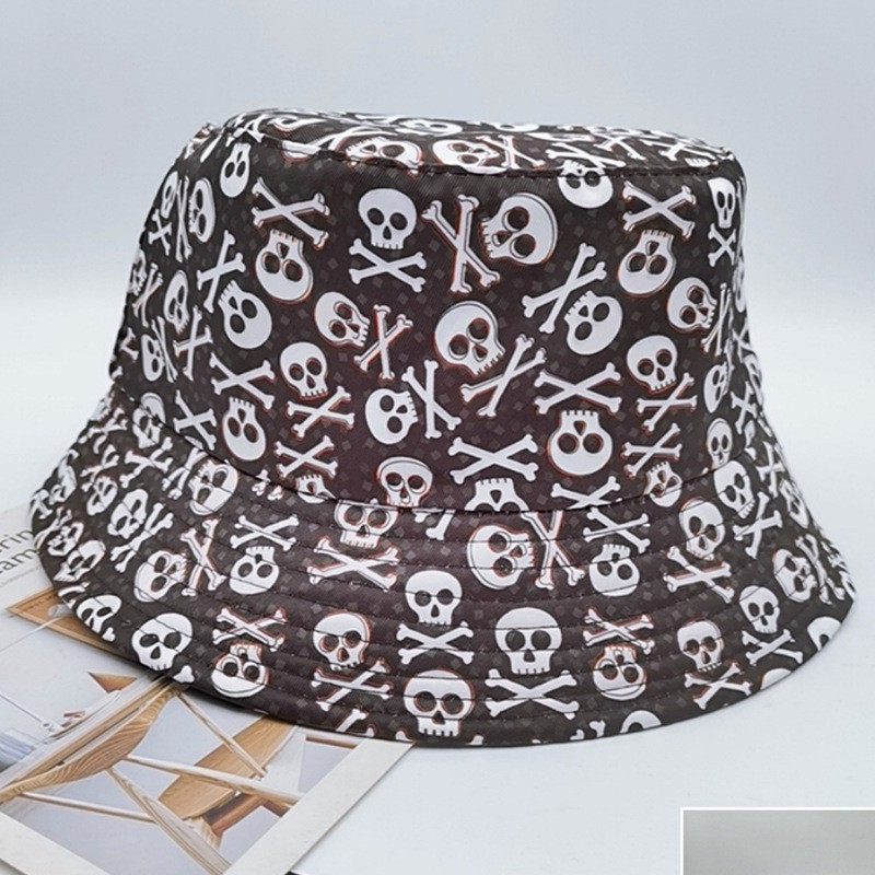 Nón Bucket Skull Đầu Lâu - Mũ Bucket Đầu Lâu Skull Grafity