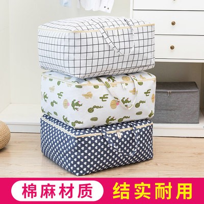 Túi đựng tiền quá khổ Túi chỉnh lý dày túi đựng đồ bằng vải cotton chống thấm nước túi đựng Túi đựng Túi Đựng Hành Lý ký