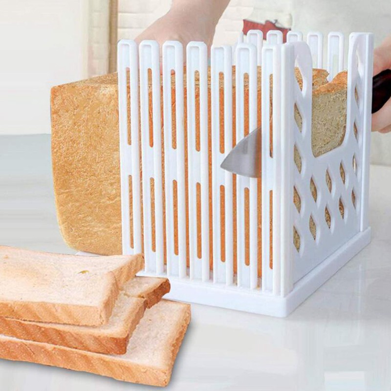 Bread Slicer Sandwich Toast Slicing Machine Folding