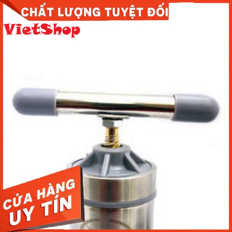 Máy Làm Bún, Mỳ Tươi Tại Nhà Bằng Inox, Tặng Kèm Bộ 5 Size Bún - VietShop