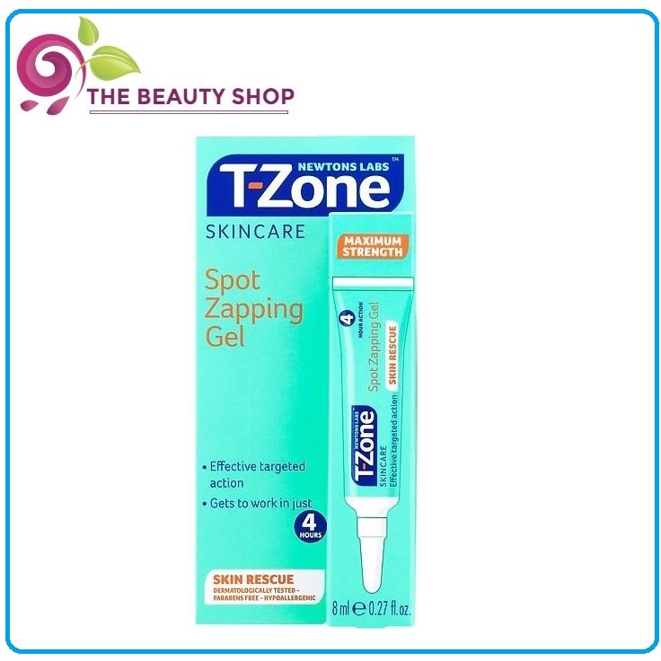 Chấm mụn siêu tốc T-Zone Skinc Spot Zapping Gel 8ml
