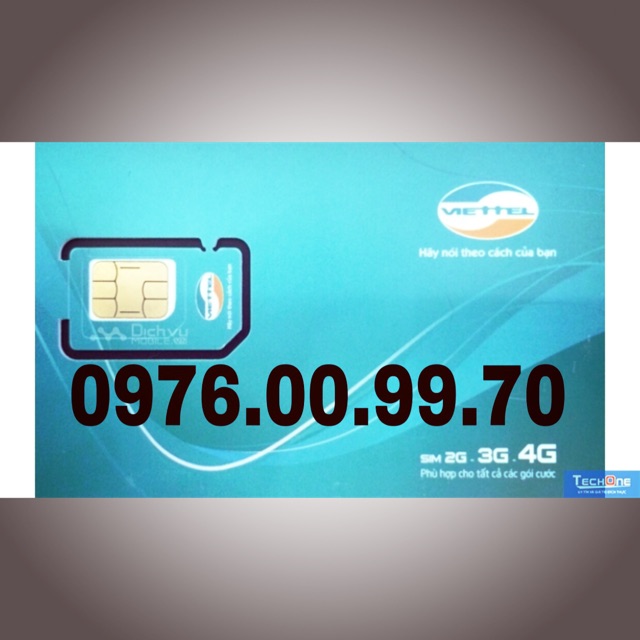 Sim Viettel Đôi Cặp 0976009970