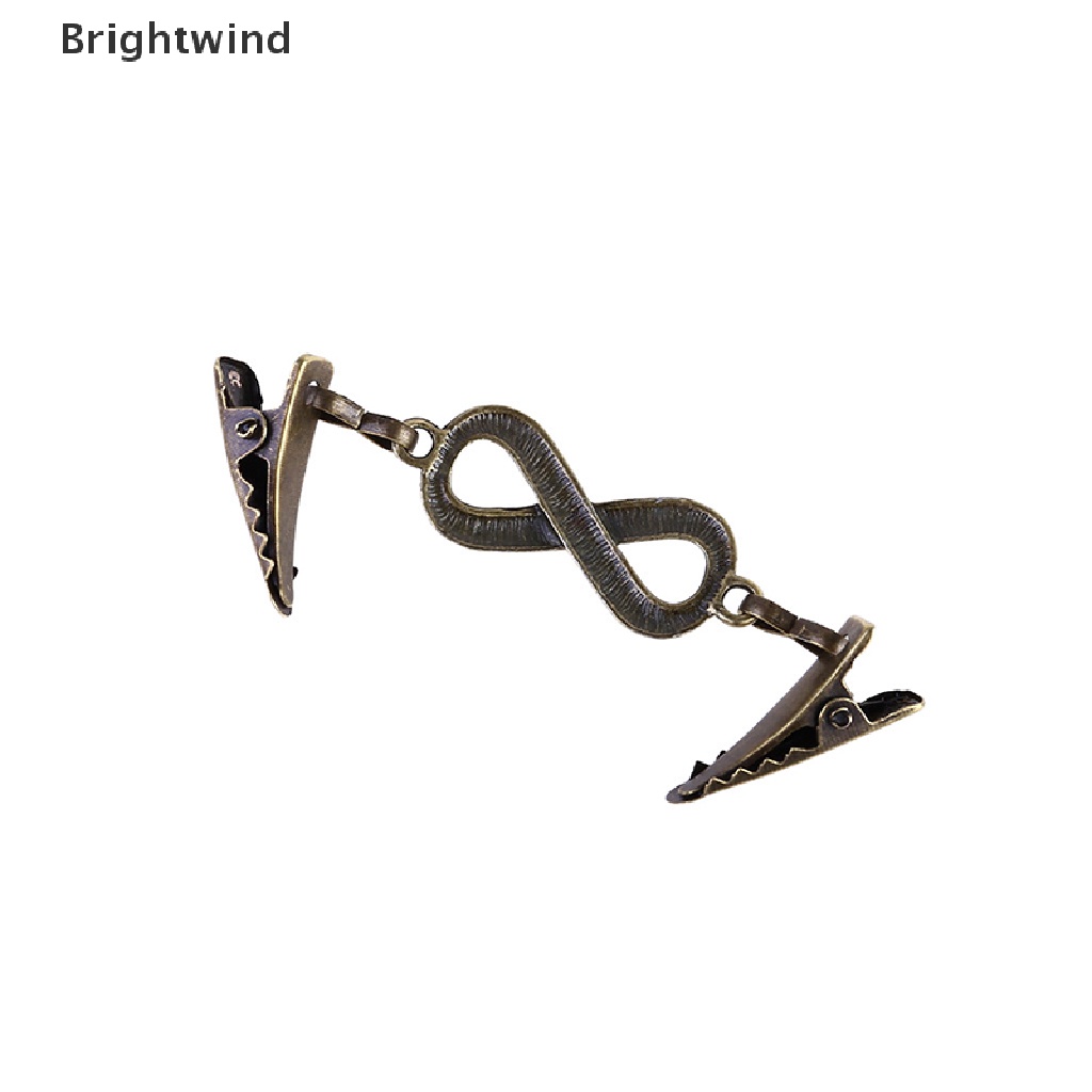 [Brightwind] Shirt Collar Cardigan Clip Shawl Brooch Duck Clip Clasps Sweater Blouse Pin Hot Sell