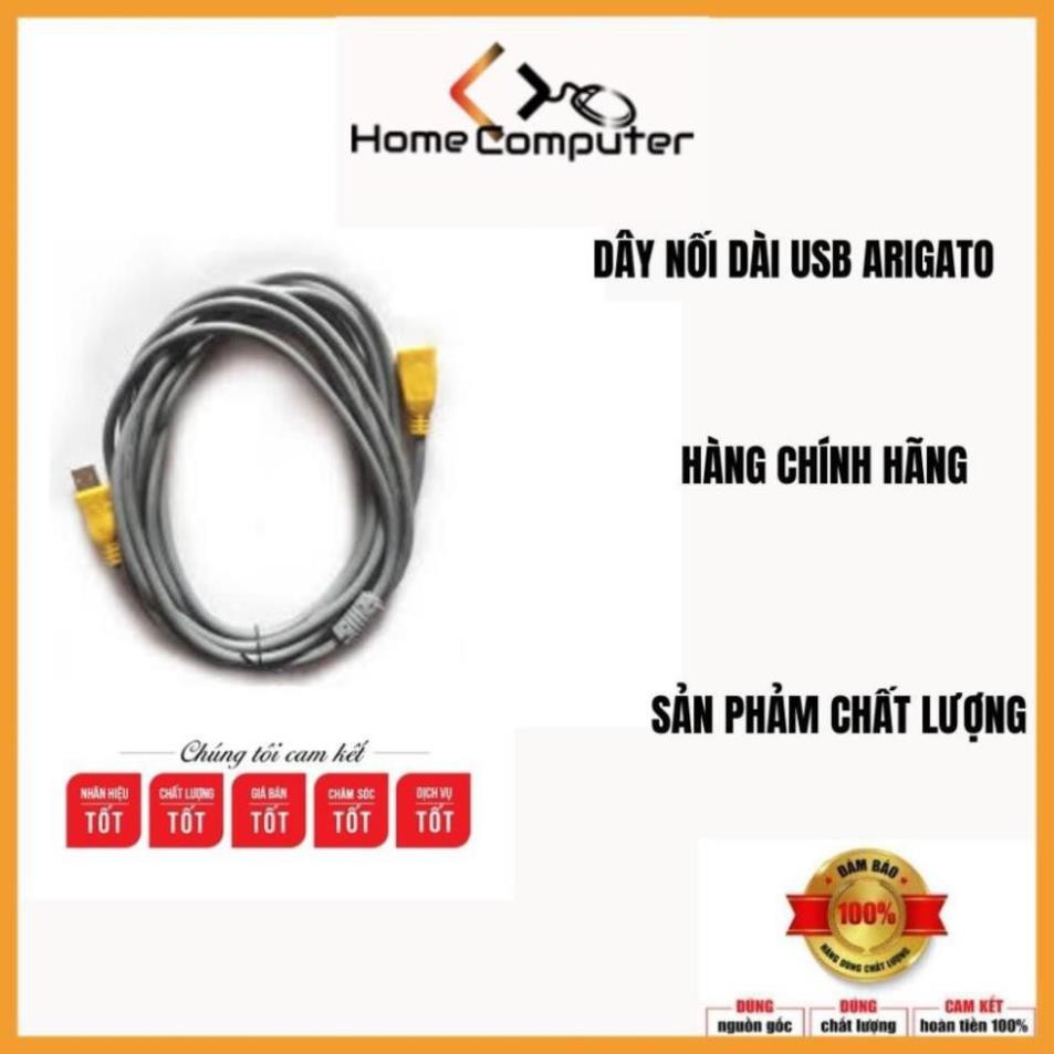 Dây cáp nối dài usb 1.5m, 3m, 5m, ARIGATO chuẩn 2.0 ,hàng chính hãng,chất lượng - Home.mall