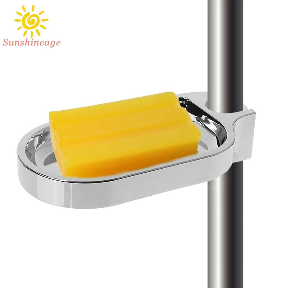 SUNAGE- ~17*8.5cm Soap Dish Box Shower Tray Plate Bathroom Stand Holder Rack Hole 25mm【SUNAGE-HOT Fashion】