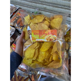 KHOAI LANG VÀNG LÁT SẤY GIÒN ( Không vụn ) - Đặc sản Đà Lạt