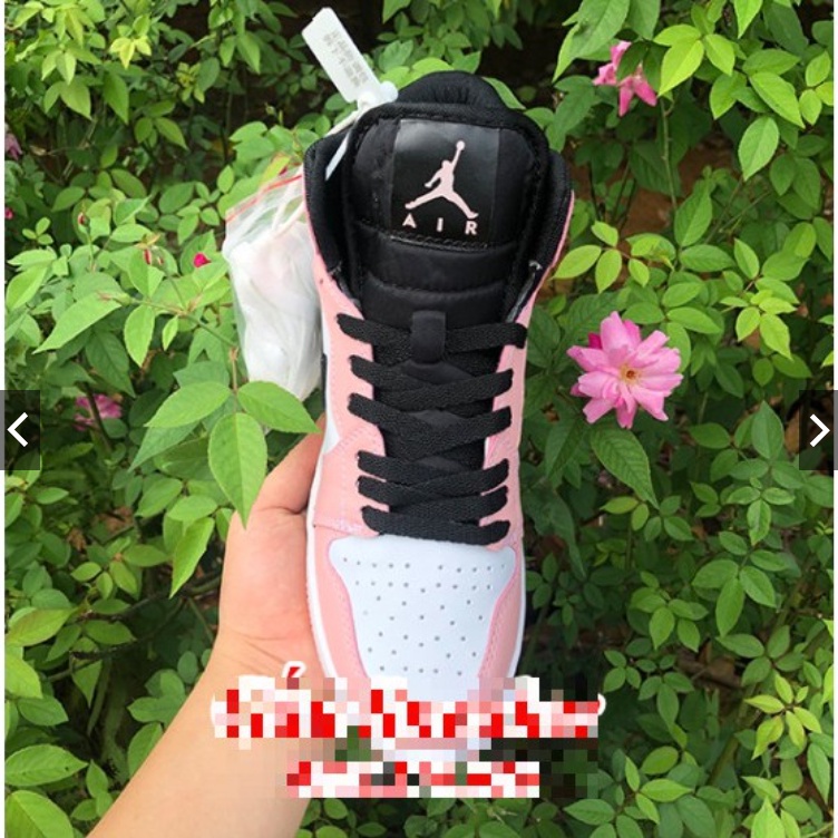 Giày Jordan Cổ Cao Màu Hồng Siêu Đẹp Full Size Nữ 5.0 | BigBuy360 - bigbuy360.vn