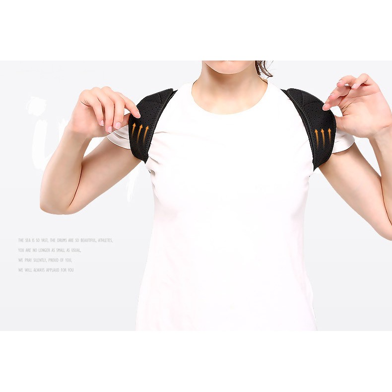 Bán buôn -  Aolikes AL 3103  Đai cố định xương đòn, chỉnh gù lưng, vẹo cột sống chống trượt