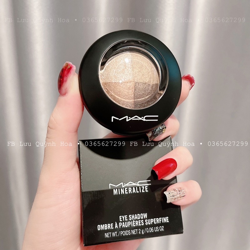 Phấn mắt MAC Mineralize Eye Shadow 4 màu